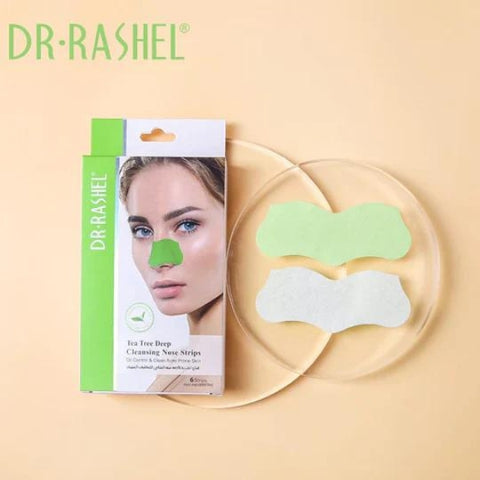 Dr.rashel Tea Tree Deep Cleansing Nose Strips 6Pcs