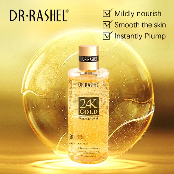 Dr Rashel 24K Gold Radiance & Anti Aging Essence Toner 300ml