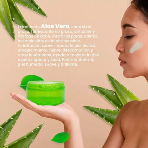 Dr Rashel Aloe Vera Soothing & Moisturizing Gel Skin Natural 300G