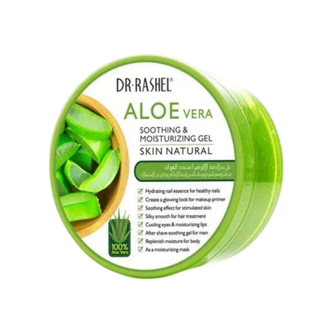 Dr Rashel Aloe Vera Soothing & Moisturizing Gel Skin Natural 300G