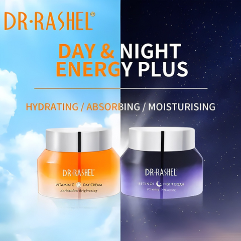 Dr Rashel Vitamin C And Retinol Day & Night Cream X2 50g