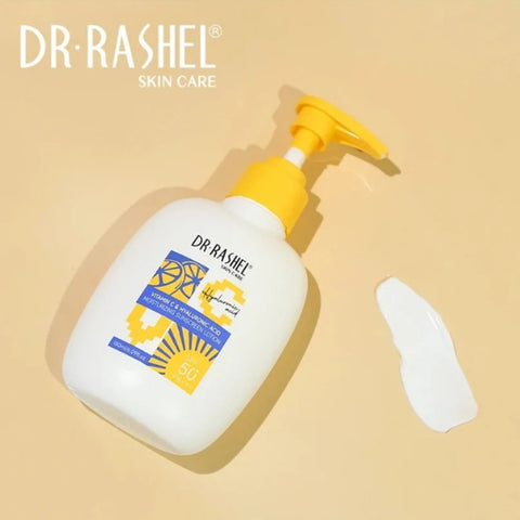 Dr Rashel Vitamin C Hyaluronic Acid Sunscreen Lotion SPF 50+ 180ml