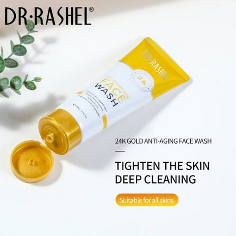 Dr Rashel 24k Gold Anti Aging Face Wash 100g