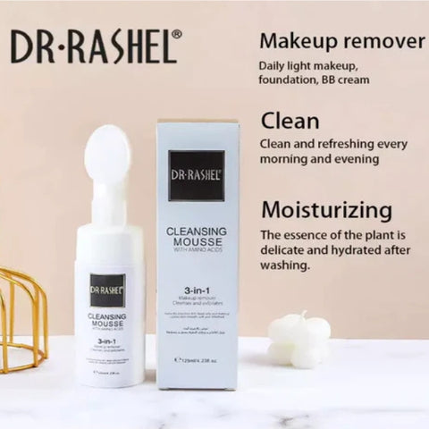 Dr Rashel Cleansing Mousse Makeup Remover 125ml