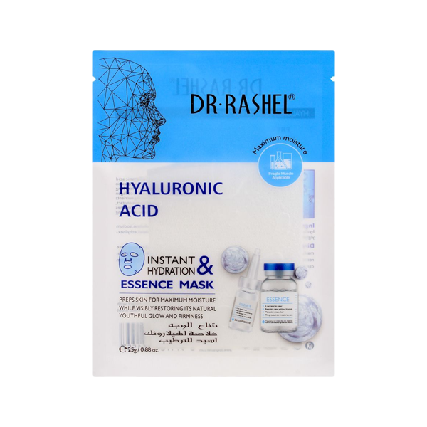 Dr Rashel Hyaluronic Acid Instant Hydration And Essence Mask 25pcs