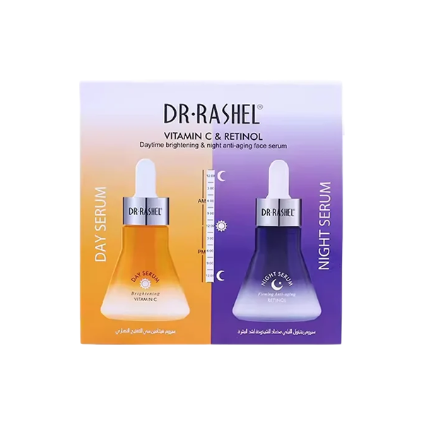 Dr Rashel Vitamin C And Rentinol Day And Night Face Serum