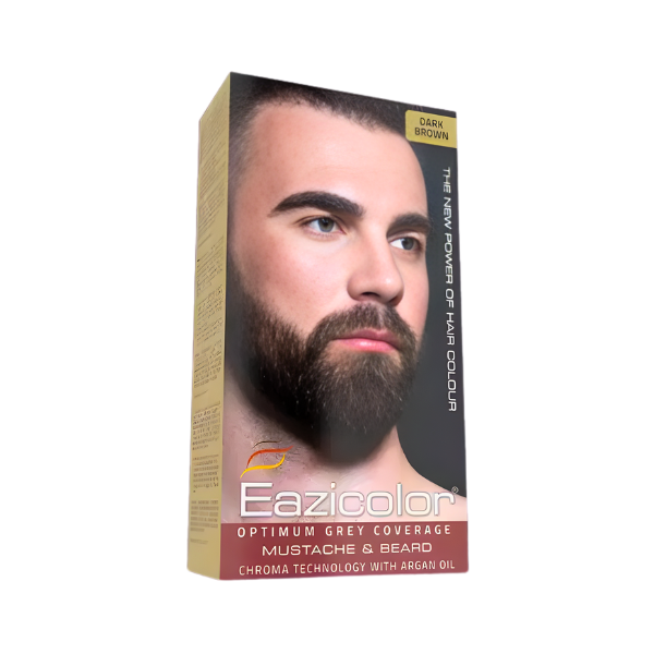 EAZCOLOR MUSTACHE & BREAD DARK BROWN COLOR 35ML
