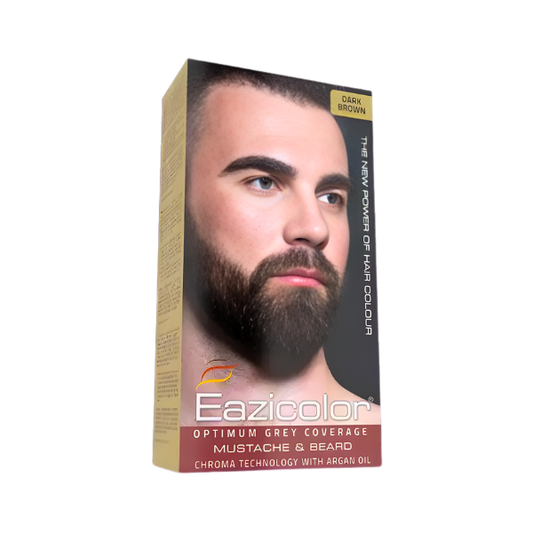 EAZCOLOR MUSTACHE & BREAD DARK BROWN COLOR 35ML