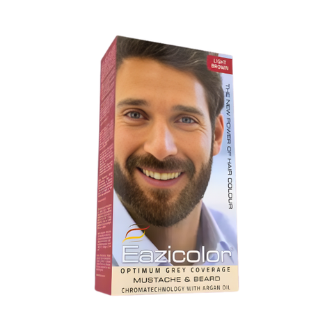 EAZCOLOR MUSTACHE & BREAD LIGHT BROWN COLOR 35ML
