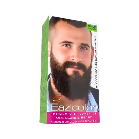 EAZCOLOR MUSTACHE & BREAD MEDIUM BROWN COLOR 35ML