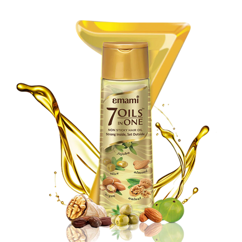 EMAMI 7 OILS IN ONE NON STICKY HAIR OIL 100ML