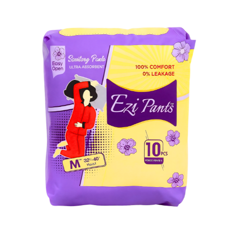 EZI PANTS SIZE M 32-40 WAIST 10PCS PANTIES
