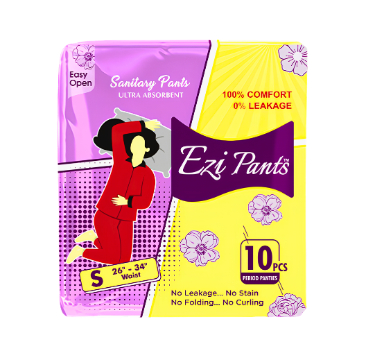 EZI PANTS SIZE S 26-34 WAIST 10PPCS PANTIES