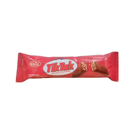 Eazu TikTak Wafer Coated Chocolate 20g