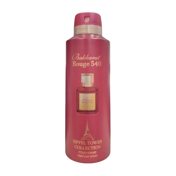 Eiffel Tower Baccarat Rouge 540 Body Spray 200ml