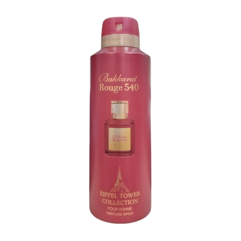 Eiffel Tower Baccarat Rouge 540 Body Spray 200ml