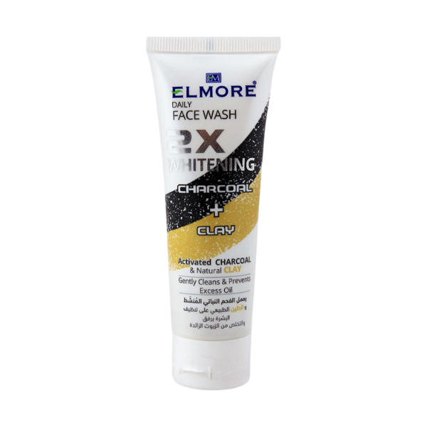 Elmore Charcoal + Clay 2X Brightening Daily Face Wash 100ml