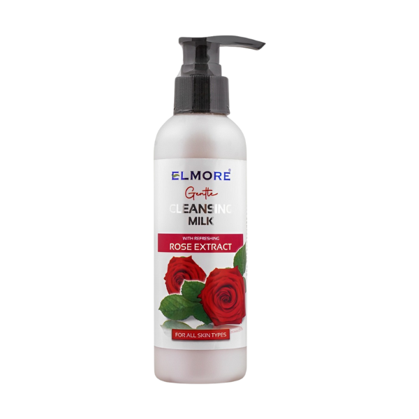 Elmore Gentle Refreshing Rose Cleansing Milk For All Skin Types 150ml