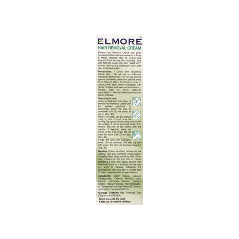 Elmore Hair Removal Cream Chamomile Fragrance 50g