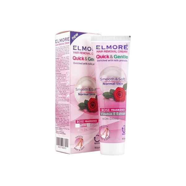 Elmore Quick And Gentle Hair Removal Cream For Normal Skin 50g