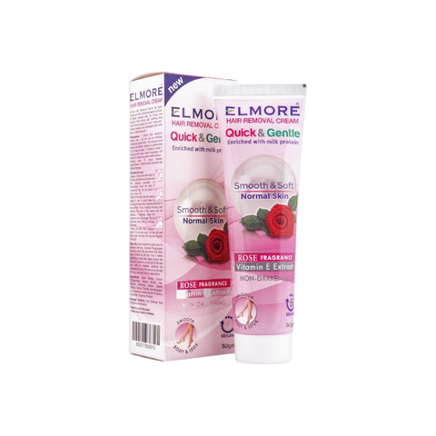Elmore Quick And Gentle Hair Removal Cream For Normal Skin 50g