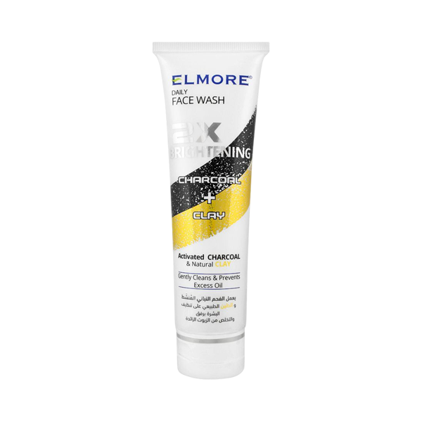 Elmore 2x Brightening Charcoal Face Wash 50ml