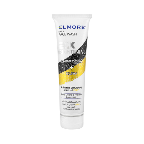 Elmore 2x Brightening Charcoal Face Wash 50ml