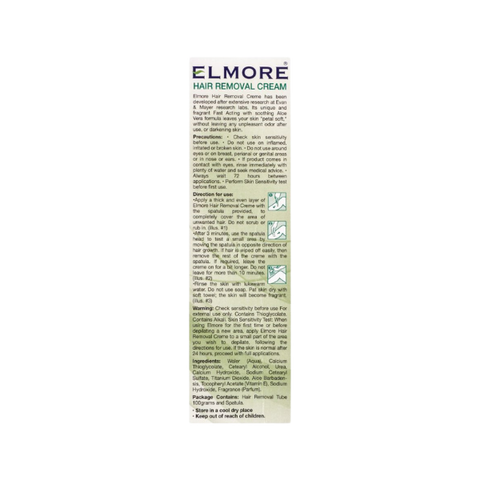 Elmore Hair Removal Cream Chamomile Fragrance 100g