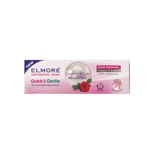 Elmore Hair Removal Cream Rose Fragrance 100g