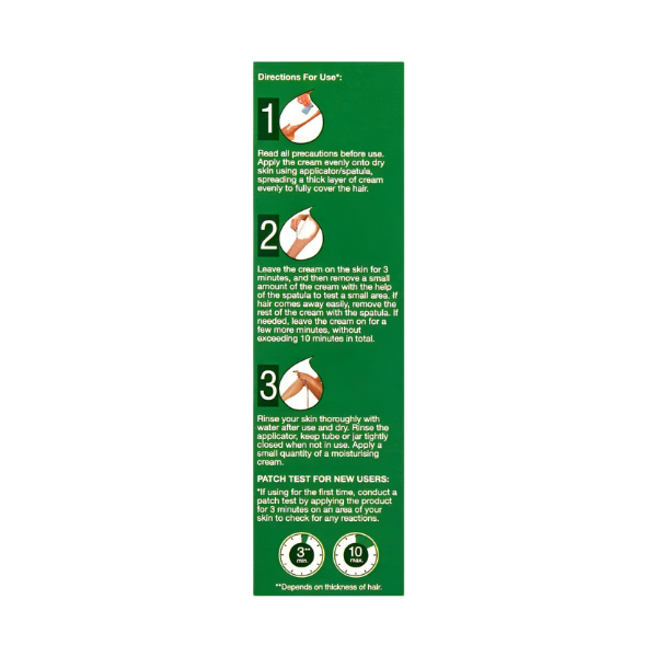 Eu Safe & Smooth Dry Skin Hair Removal Cream 30g