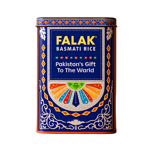 FALAK BASMATI RICE 2KG TIN