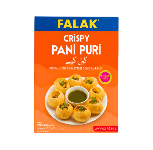 FALAK CRISPY PANI PURI 40PCS 220GM