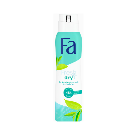 FA FRESH+DRY BODY SPRAY 150ML