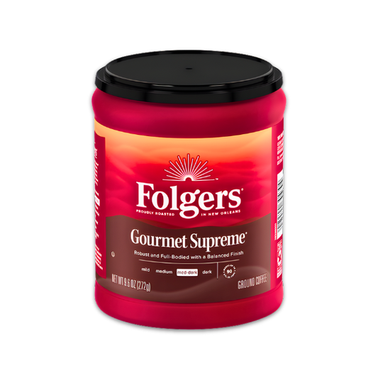 FLOGERS GOURMET SUPREME MED DARK COFFEE 272GM