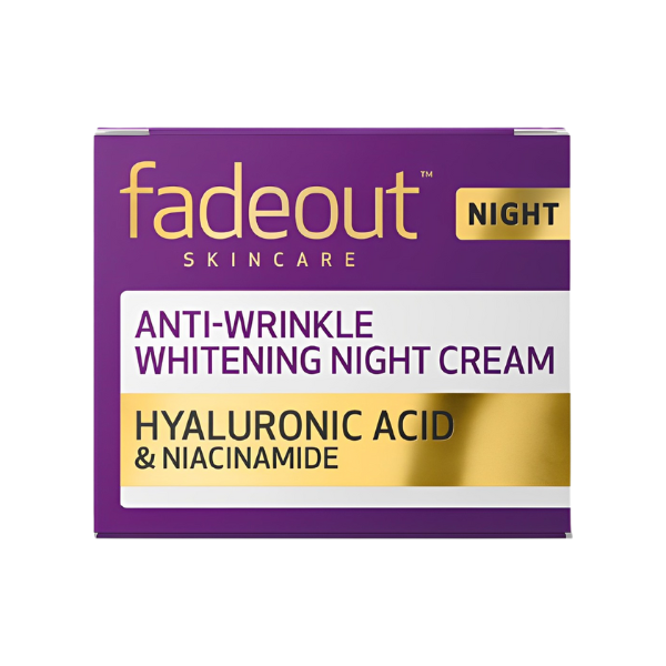 Fadeout Anti Wrinkle Whitening Night Cream 50ml