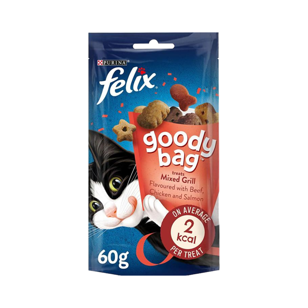 Felix Cat Food Goody Bag Mixed Grill 60g