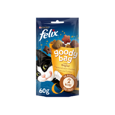 Felix Cat Food Goody Bag Original Mix 60g