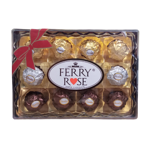 Ferry Rose Multi Color Wafer Chocolate Box 12Pcs 150Gm