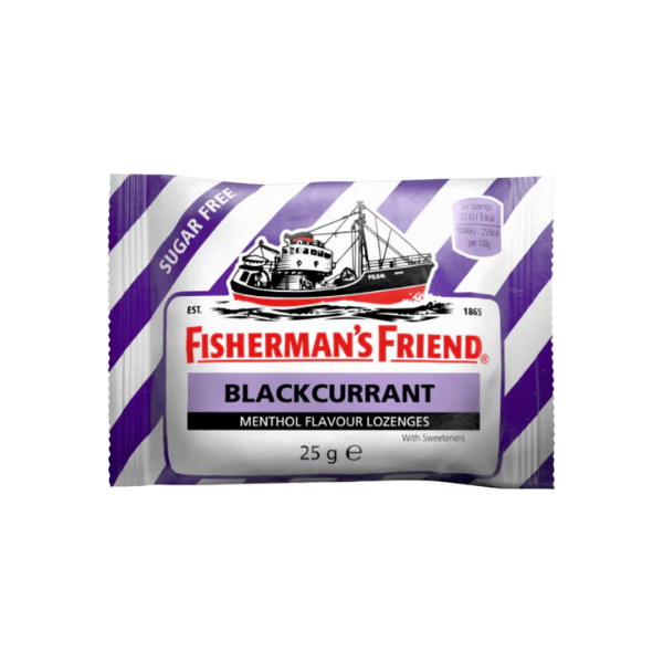 Fishermans Friend Aniseed Black Currant Lozenges 25g