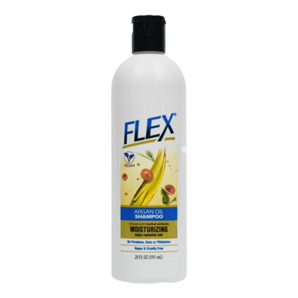 Flex Moisturizing Argan oil Hair Shampoo With Herbal Extracts 591ml