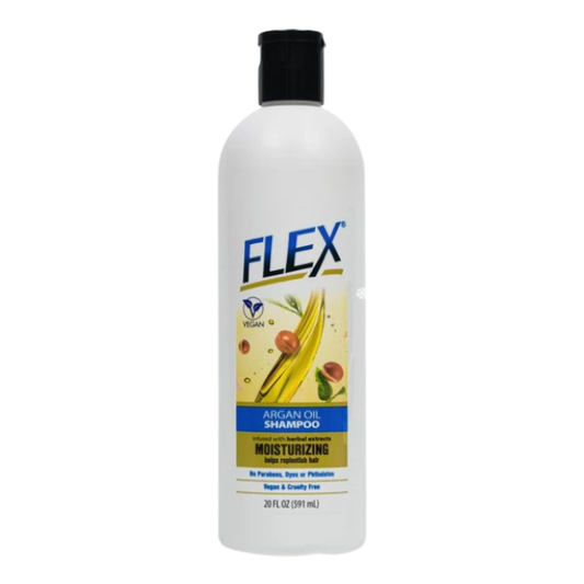 Flex Moisturizing Argan oil Hair Shampoo With Herbal Extracts 591ml