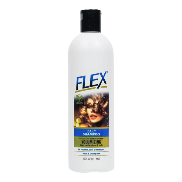 Flex Volumizing Daily Hair Shampoo With Herbal Extracts 591ml