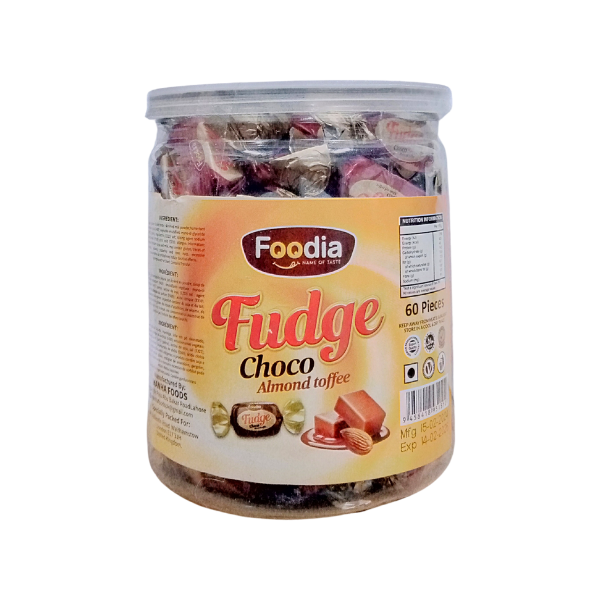 Foodia Fudge Choco Almond Toffee 300g