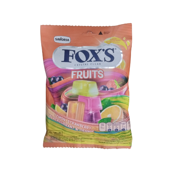 Fox's Crystal Clear Fruits Candies 90g