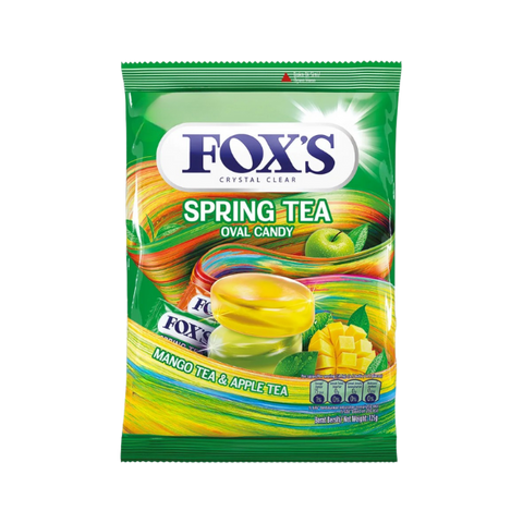 Fox's Spring Tea Oval Candy With Mango Tea Apple Tea 125g
