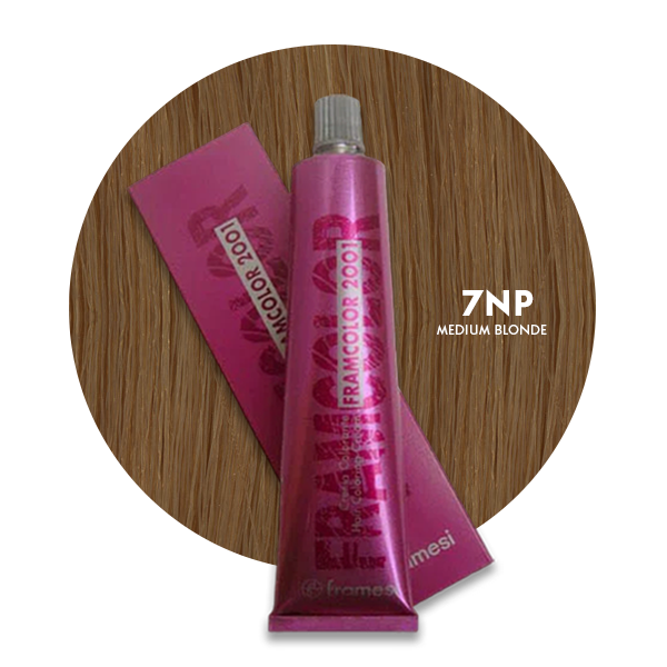 Framesi Framcolor 2001 Hair Color Cream 60ml - 7NP Medium Blonde