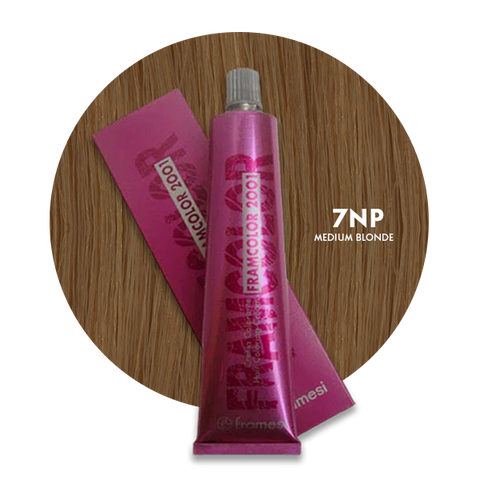 Framesi Framcolor 2001 Hair Color Cream 60ml - 7NP Medium Blonde