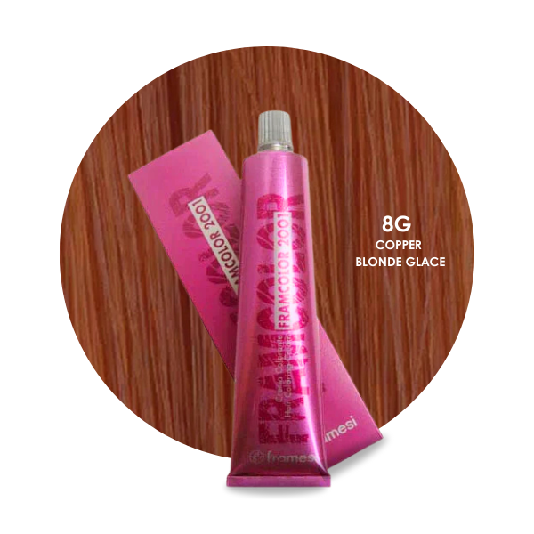 Framesi Framcolor 2001 Hair Color Cream 8G Copper Blonde Glace 60ml