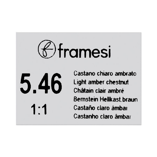 Framesi Framcolor Glamour Hair Color Cream 100ml - 5.46 Light Amber Chestnut