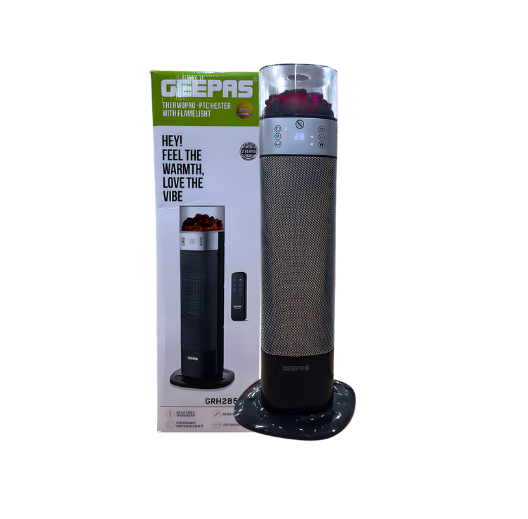 GEEPAS THERMAPRO-PTC HEATER WITH FLAMELIGHT GRH28589P